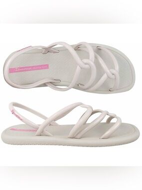 Ipanema Women's Light Pink Multi-Strap Sandals